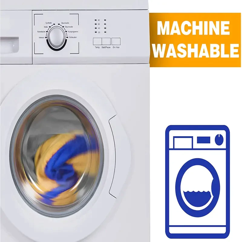 5 10 PCS Mikrofaser -Reinigungstofftücher für die Haushaltsführung wiederverwendbar und fusselfreie Stofftücher Home Küchenversorgungen zufällige Farbdetails 3